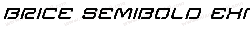 Brice SemiBold Expan字体转换